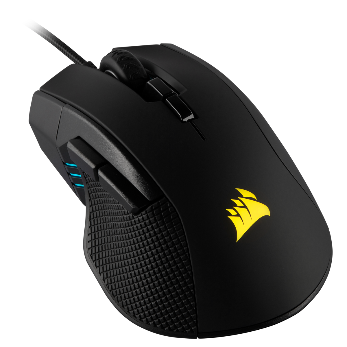 Corsair MOUSE, IRONCLAW RGB, gaming, cu fir, USB, optic, 18000 dpi, butoane/scroll, CH-9307011-EU