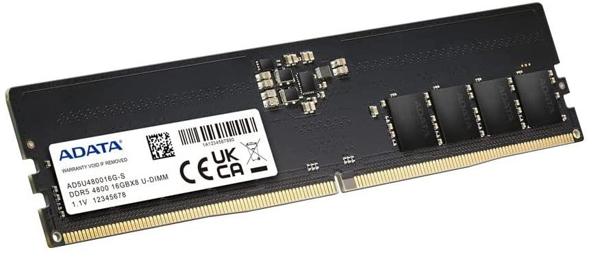 Adata Memorie DDR DDR5 16 GB, frecventa 4800 MHz, 1 modul, AD5U480016G-S