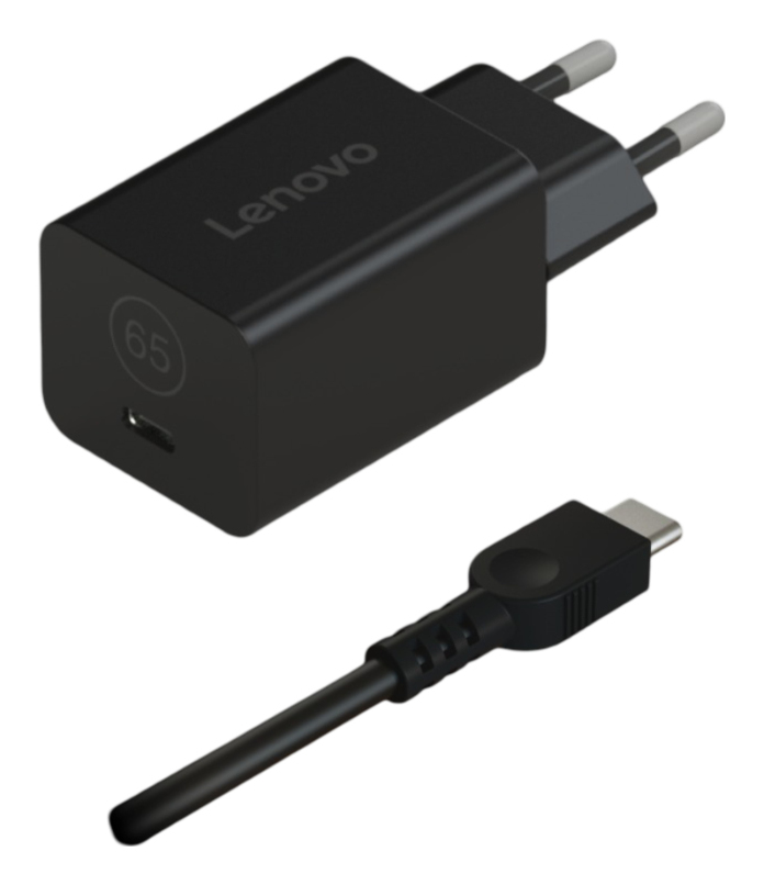 Lenovo GaN Nano 65W Adapter -EU, 40AWGN65EU