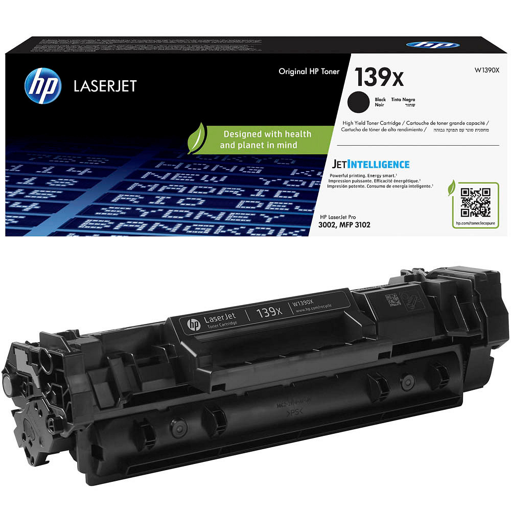 HP Toner Original Black, nr.139X pentru LaserJet Pro 3002dn|LaserJet Pro 3002dw|LaserJet Pro, W1390X