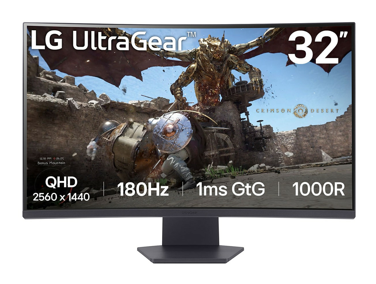LG Monitor 32", 32GS60QC-B.AEUQ