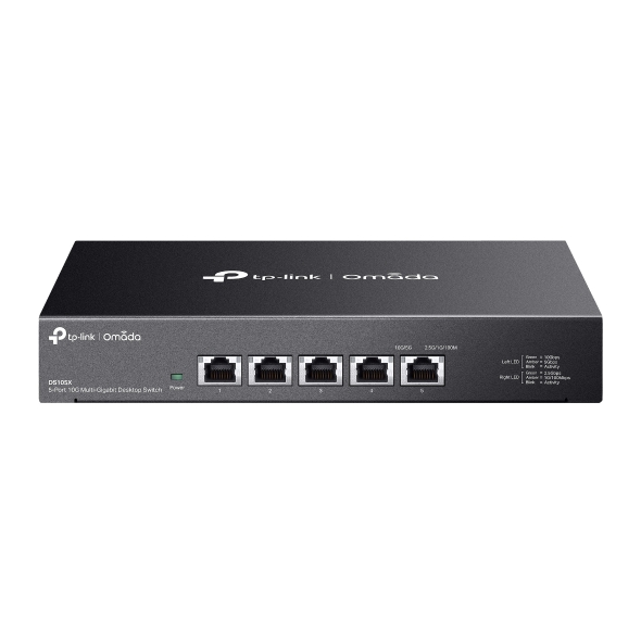 Tp-Link SWITCH Omada unmanaged, 5 porturi 10 Gigabit, carcasa metalica, DS105X
