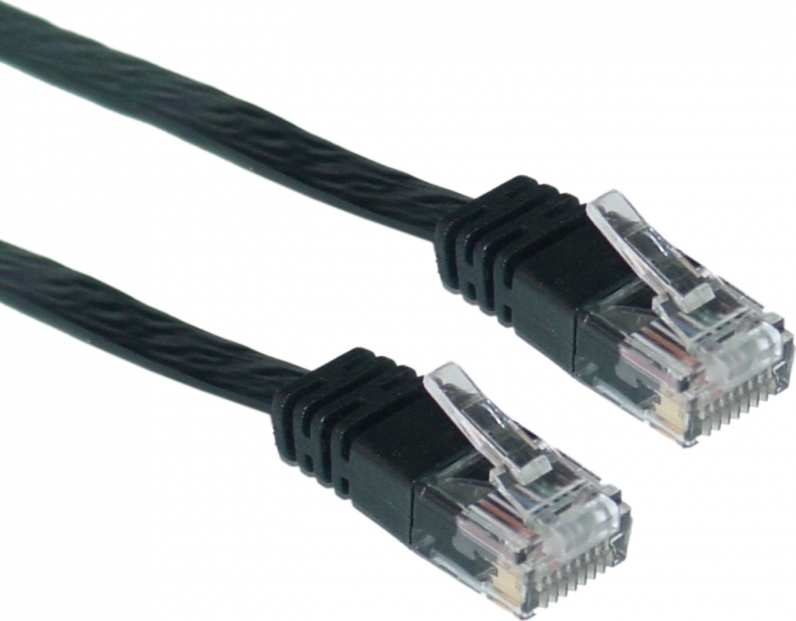 Gembird PATCH CORD UTP Cat5e, cupru-aluminiu, 3 m, negru, AWG26, /45505697, PP12-3M/BK