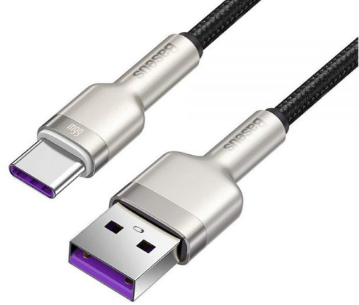 Baseus CABLU alimentare si date Cafule Series, Fast Charging Data Cable pt. smartphone, CAKF000101 - imagine 4