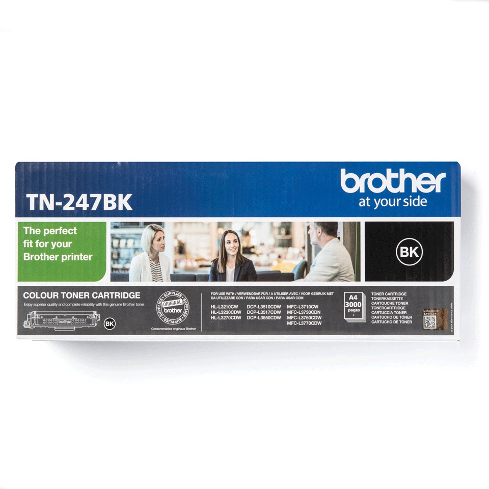 BROTHER Toner Original Black pentru HL-L3210|L3270|DCP-L3510|L3550|MFC-L3730|L3770, 3K, TN247BK