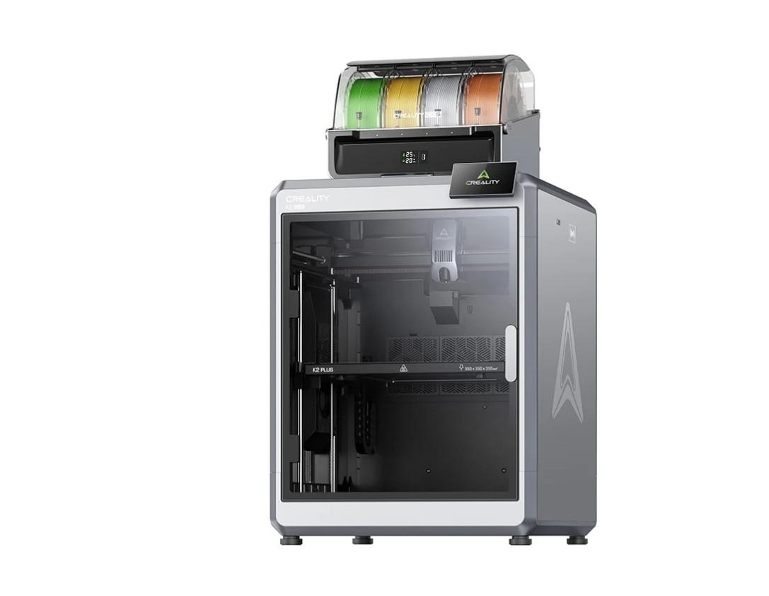 CREALITY Imprimanta 3D, Tehnologie FDM, Volum printare: 350*350* 350mm, Dimensiuni, K2 PLUS COMBO