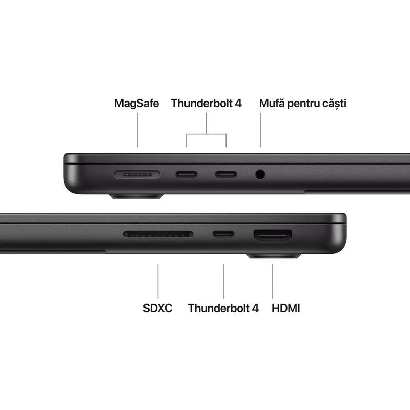 APPLE MacBook Pro 14.2/ M5 (CPU 10-core, GPU 10-core, Neural Engine 16-core)/16GB/1TB, MDE14RO/A - imagine 3
