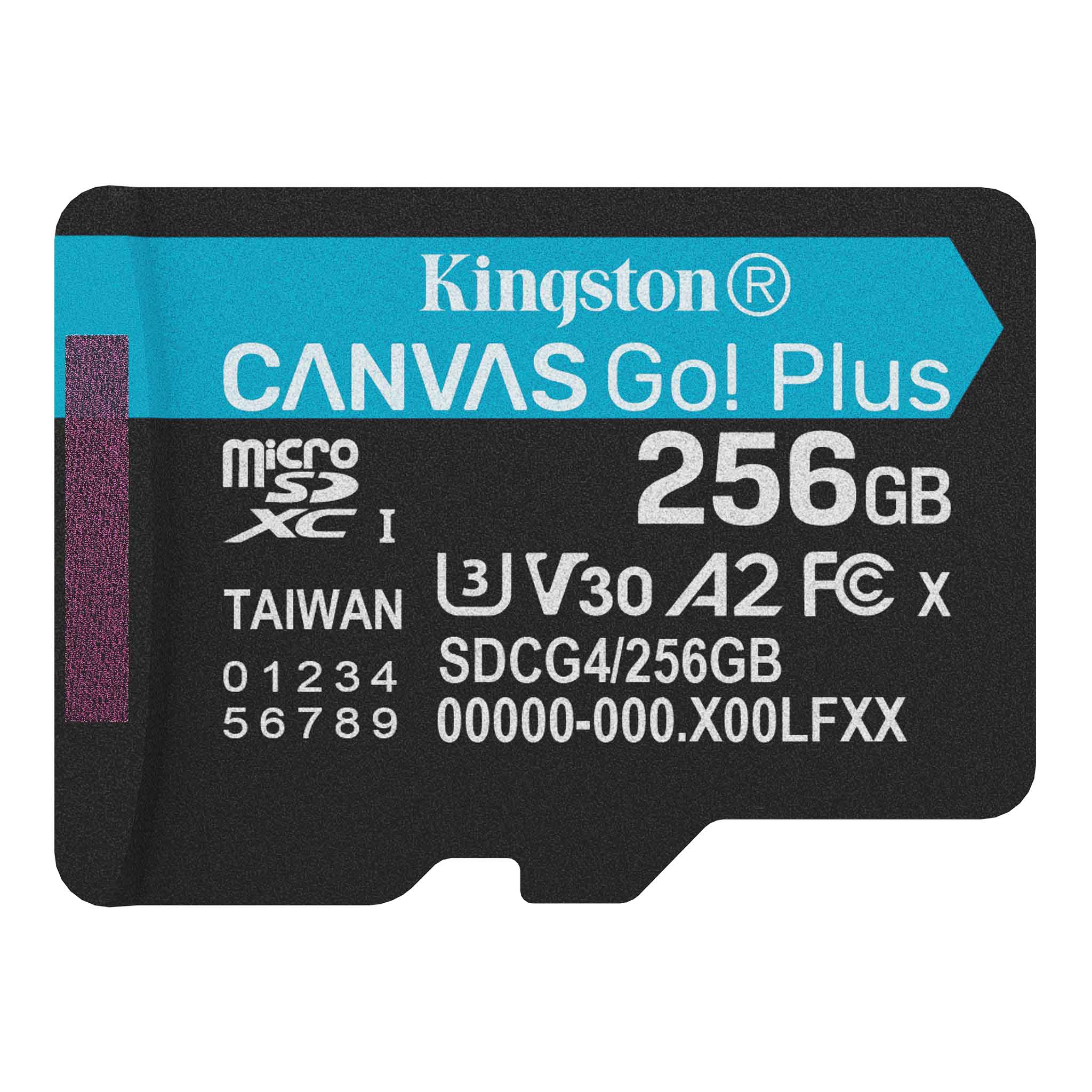 Kingston MicroSD Canvas GO Plus 256GB, SDCG4/256GBSP