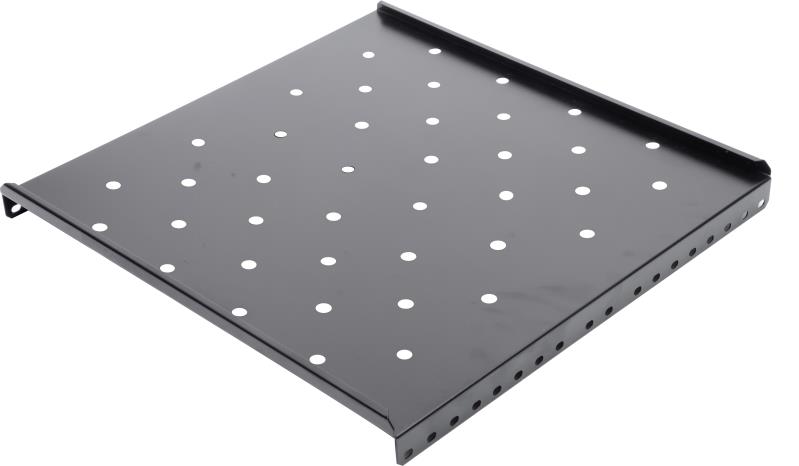 SPACER RAFT FIX 1U pentru rack 19, adancime 650mm, pt. cabinet de 1000mm, sarcina, SPSF-1U650-BK-03