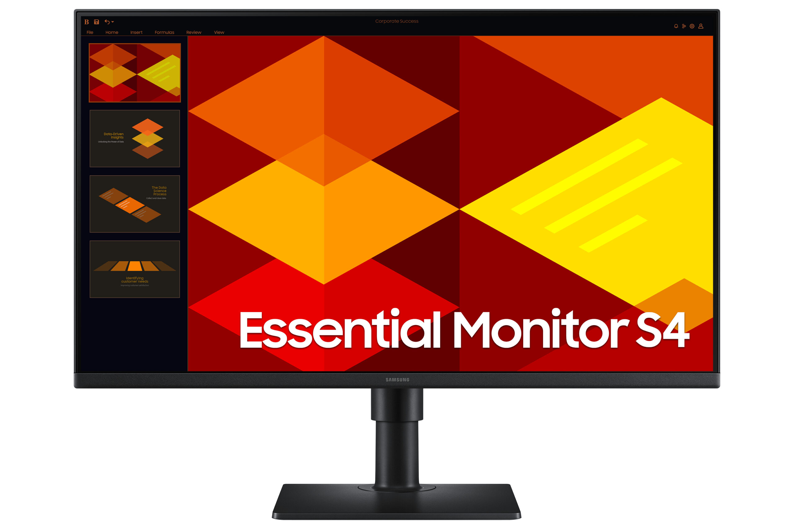 Samsung Monitor 27", LS27D406GAUXEN