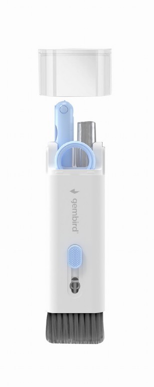 Gembird KIT curatare universal 7-in-1, 1 solutie curatare, pensula, servetel microfibra, CK-LCD-07