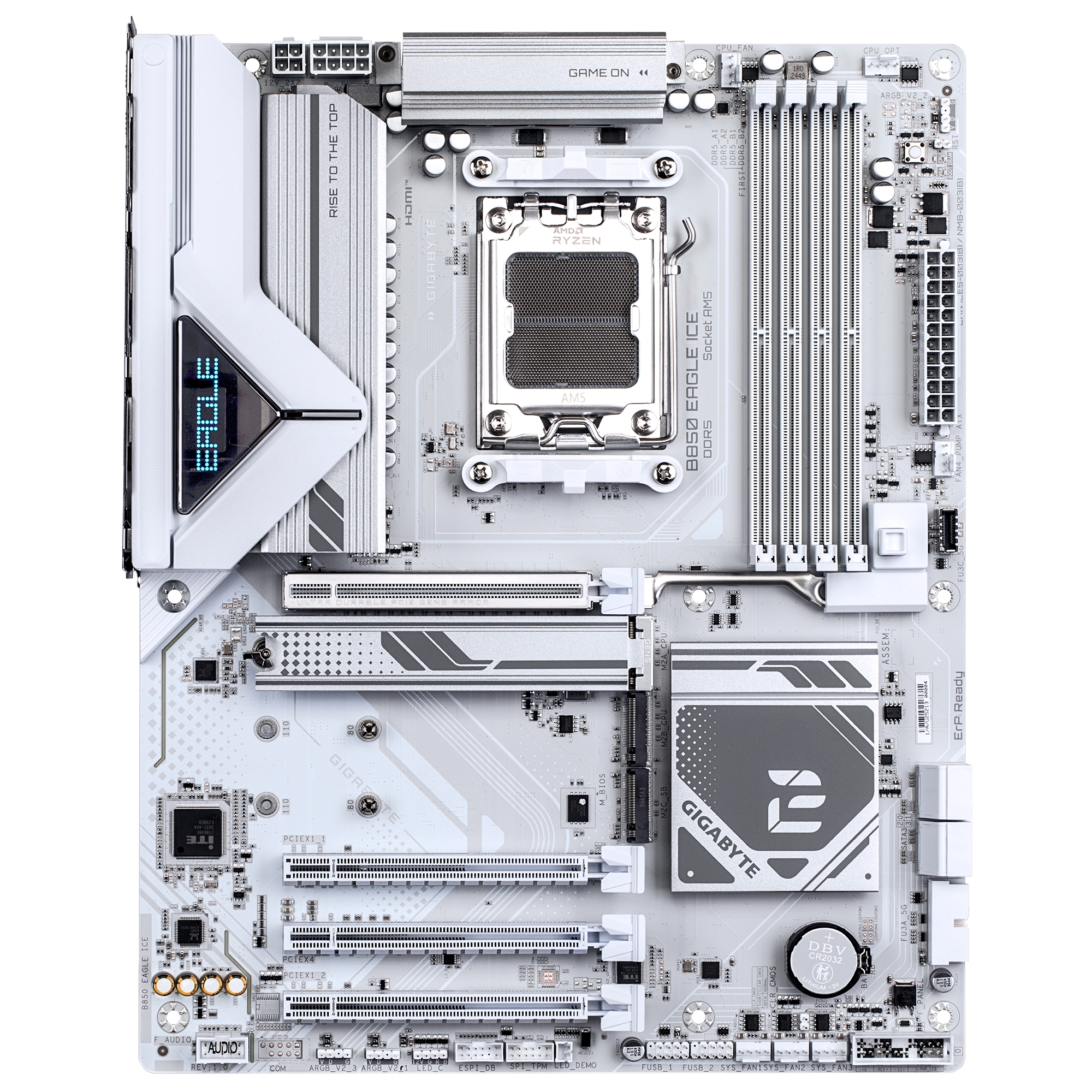 Gigabyte MB AM5, B850 EAGLE ICE - imagine 2