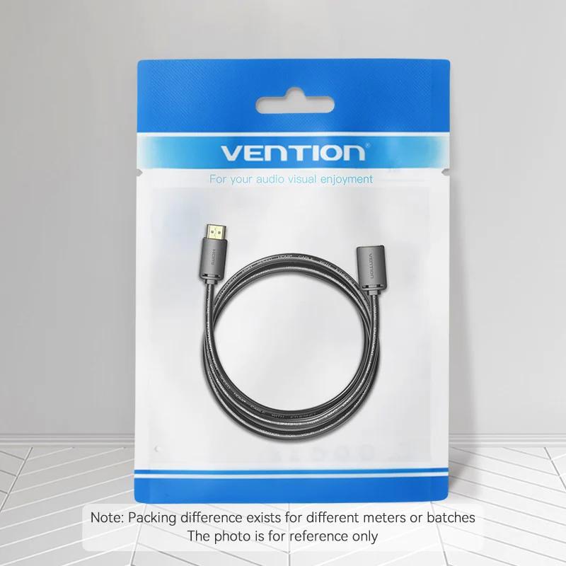 Vention Cablu video prelungitor, HDMI(M) la HDMI(T), 0.5m, rezolutie 4K la 60Hz, negru, AHCBD - imagine 12