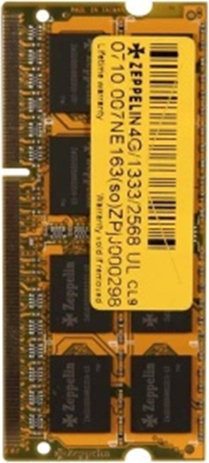 Zeppelin MEMORIE SODIMM DDR4 4GB frecventa 2133 MHz, retail, ZE-SD4-4G2133