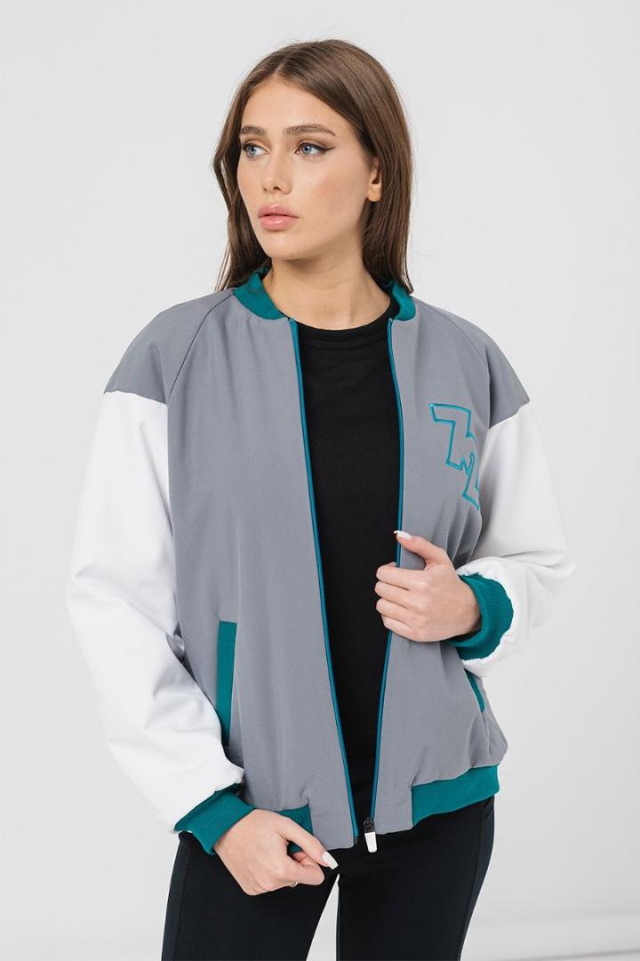 PEGAS W JACHETA BOMBER GRI PETROL L, JPG23JBOMW-GP_L