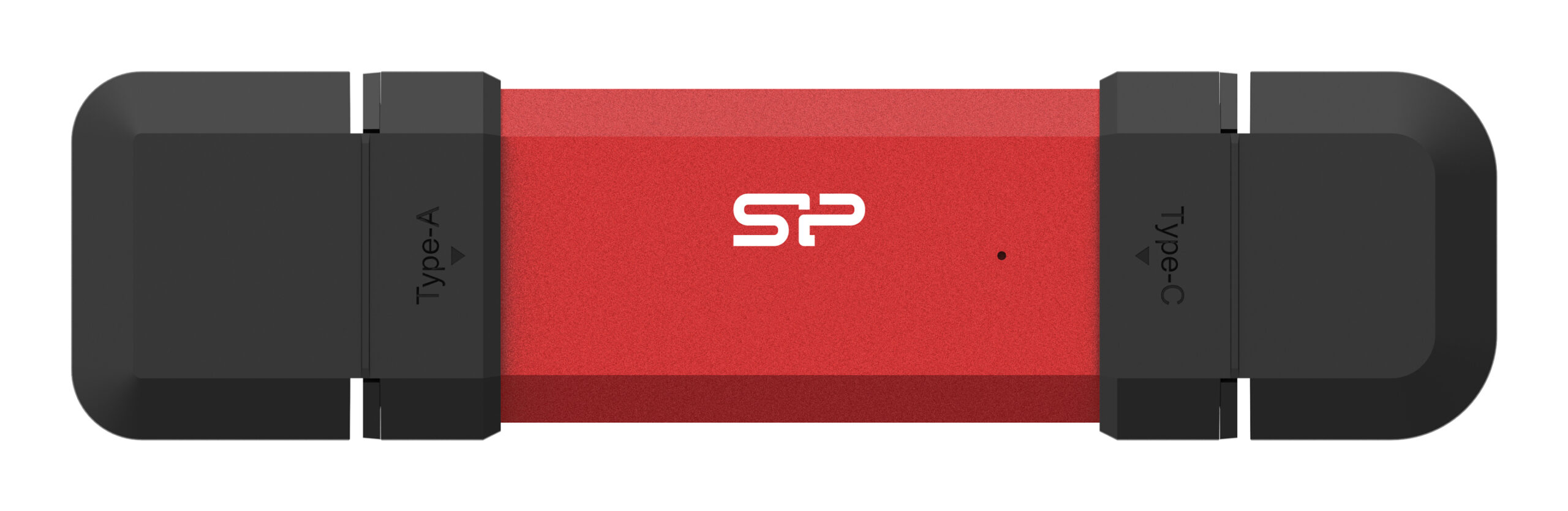SILICON POWER SSD Extern DS72, 1TB, USB-A / Type-C 3.2 (Negru/Rosu), SP001TBUC3S72VPR