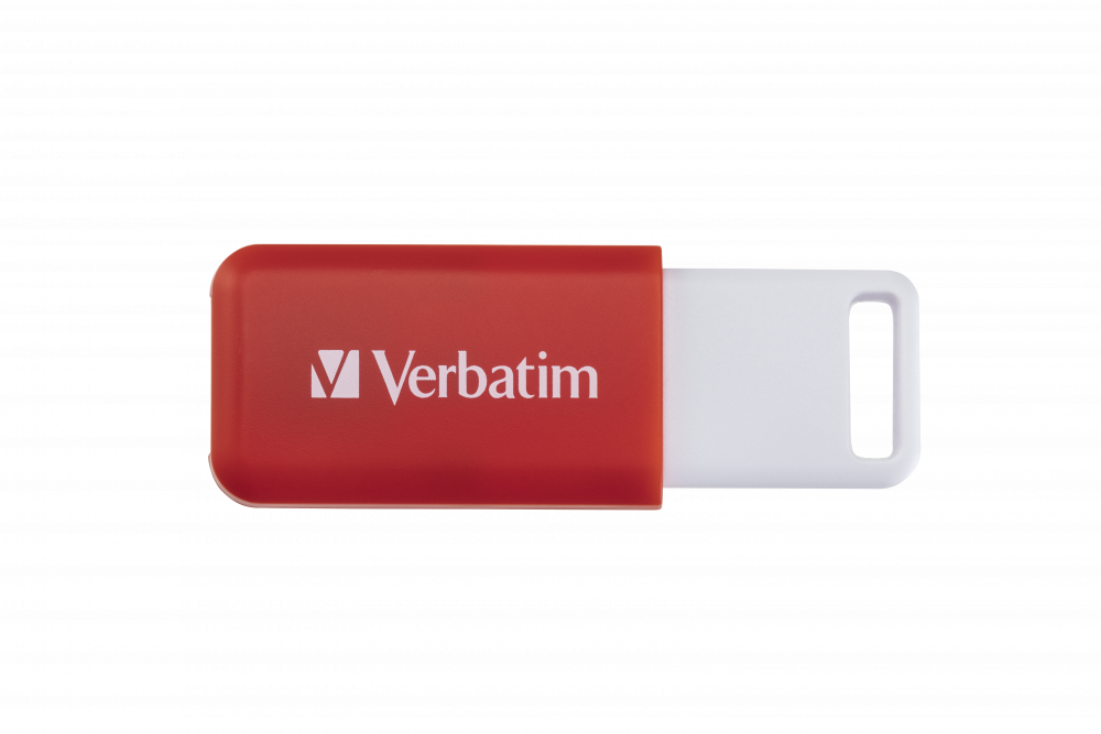 Verbatim MEMORIE USB DATABAR 16GB USB 2.0 ROSU, 49453
