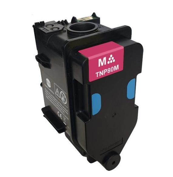KONICA-MINOLTA Toner Original Magenta, TNP80M pentru Bizhuc C3300i|C3320i, 9K, AAJW352