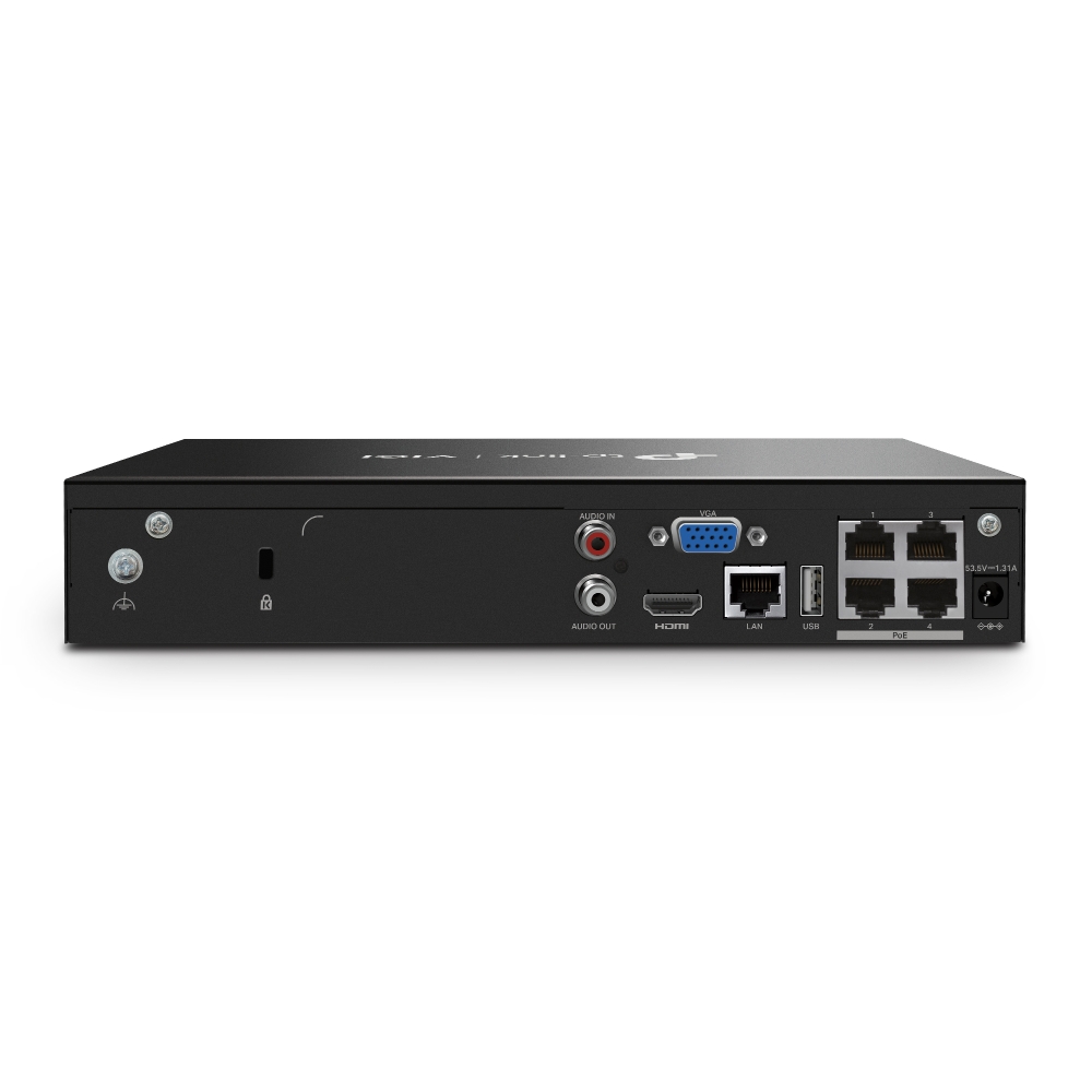 Tp-Link KIT VIGI 4MP Full-Color Turret IPC & 4 Channel PoE+ NVR KIT + 2TB HDD, VIGI NK4P-T4425-2T - imagine 3