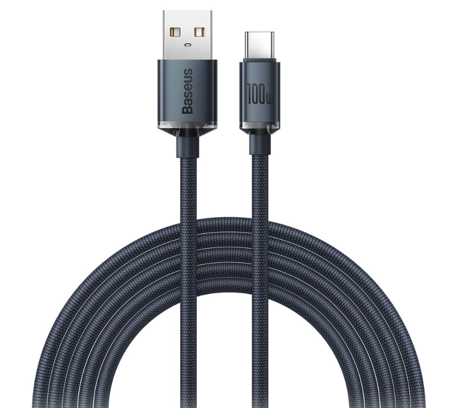 Baseus CABLU alimentare si date Crystal Shine, Fast Charging Data Cable pt. smartphone, CAJY000501