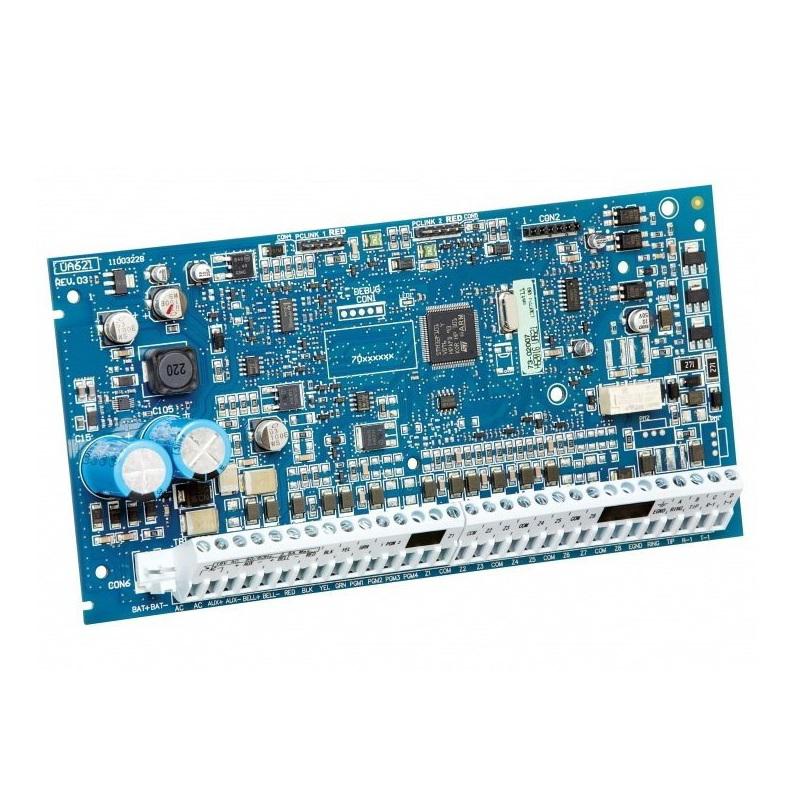 DSC Centrala 8 zone, Extensibila la 64 zone cablate sau radio, 8 partitii, Memorie 500, NEO-2064NK