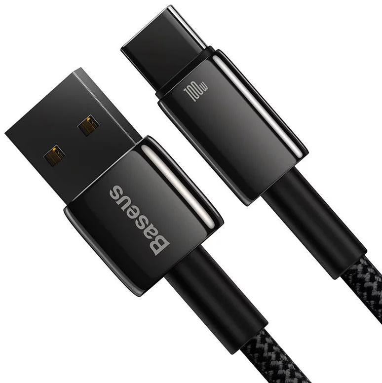BASEUS Cablu alimentare si date, Fast Charging Data Cable pt. smartphone, USB la USB, CAWJ000101