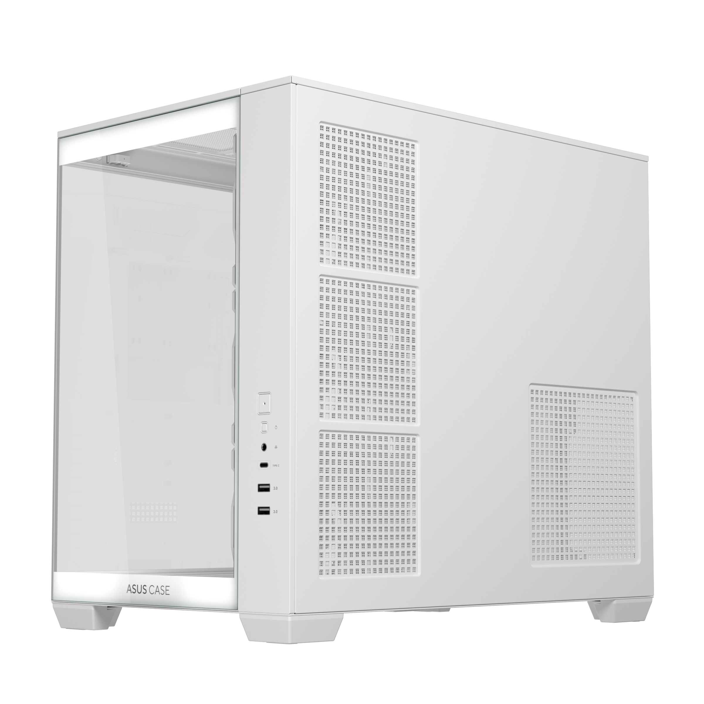 Asus Carcasa, A32 PLUS TG ARGB WHITE - imagine 6
