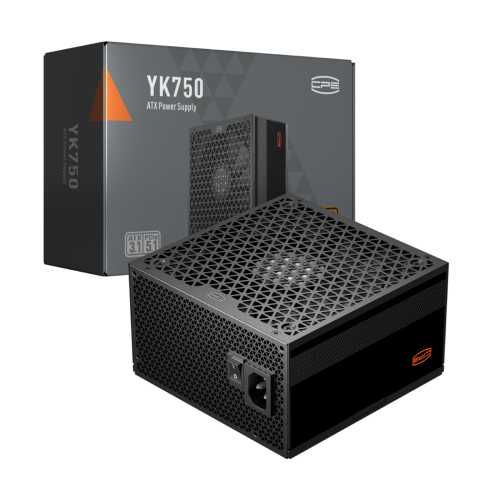 PCCOOLER SURSA, 750W, certificare 80 Plus Bronze, non-modular, fan 135mm, negru, YK750 - imagine 4