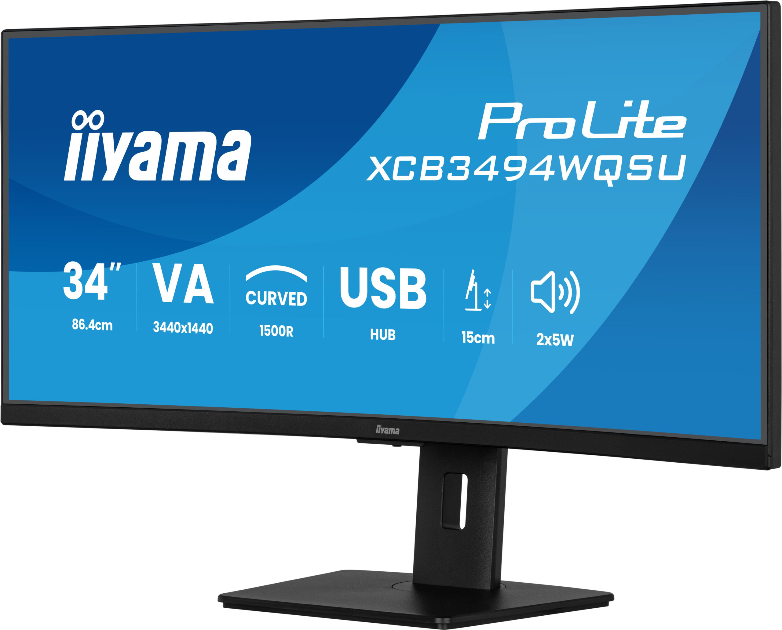 Iiyama Monitoare LED, XCB3494WQSU-B1 - imagine 5