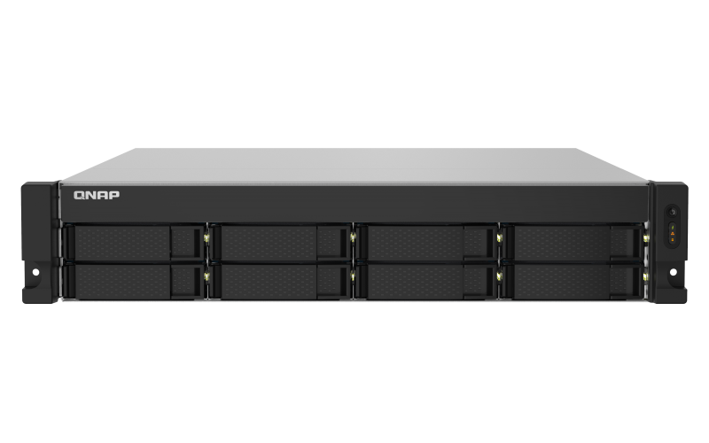 Qnap NAS 8BAY 2U AL-324 1.7GHZ 4GB 2x10G, TS-832PXU-RP-4G