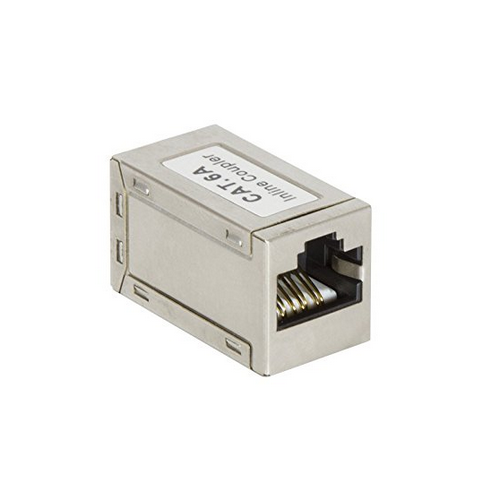 Logilink CUPLA RJ-45 pt. cablu FTP, Cat6a, RJ-45 (M) x 2, ecranat, metal, 1 buc, NP0025
