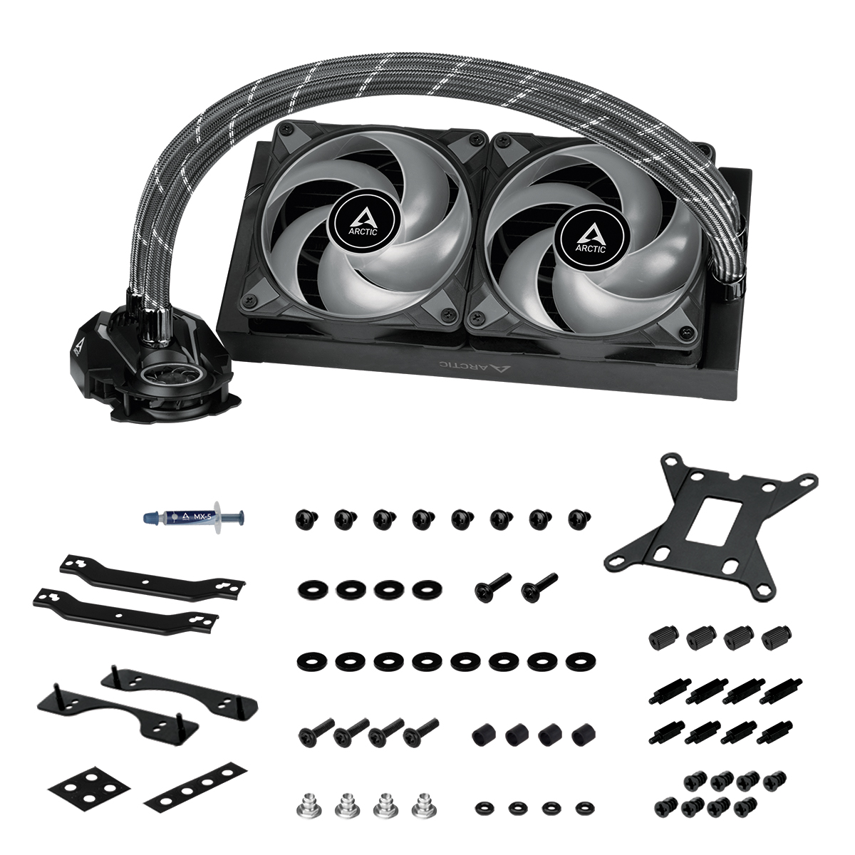 Arctic COOLER Liquid Freezer III Pro 240, skt. LGA1851, LGA 1700, AM4, AM5, racire cu, ACFRE00178A - imagine 7