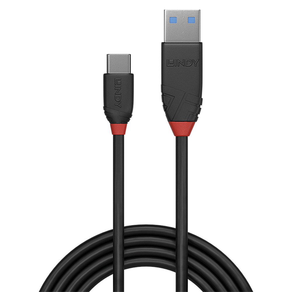 Lindy Cablu 1m USB 3.2 Type A la C 10Gbp, LY-36916