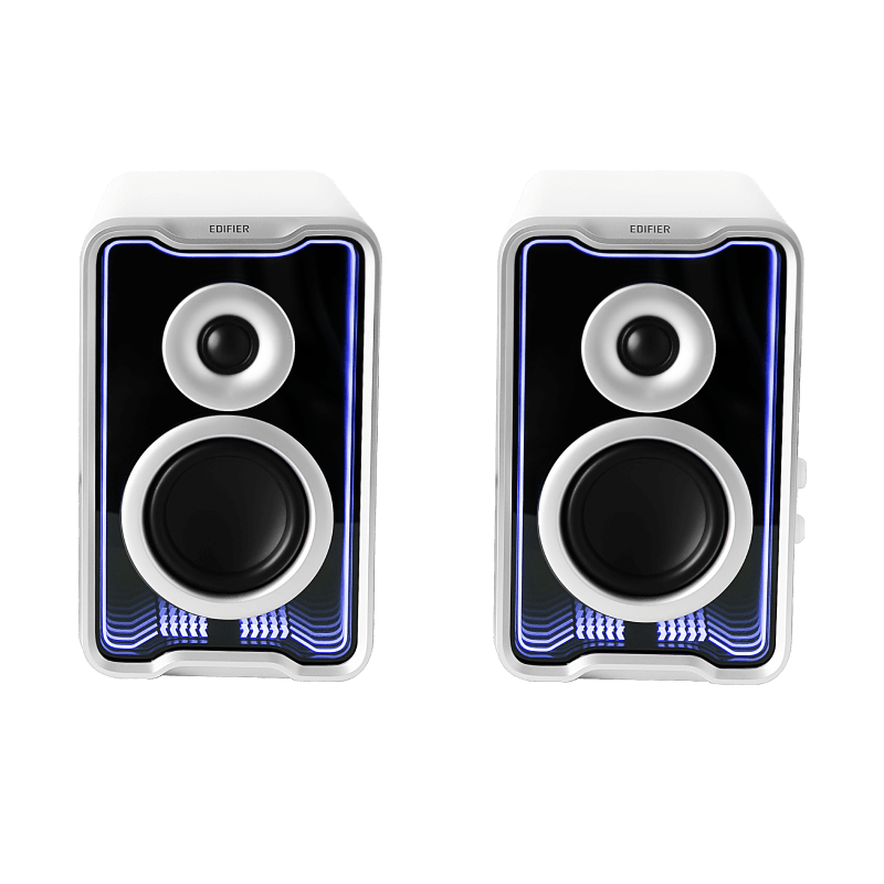 Edifier BOXE 2.0, RMS: 30W (2 x 15W), Bluetooth 5.4, USB-A, AUX, WHITE, QR30-W - imagine 6