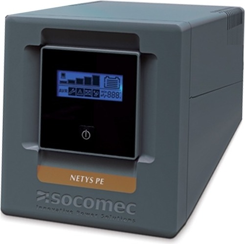 SOCOMEC UPS Line Int. cu management, tower, 1000VA/ 600W,AVR,4xsocket IEC,LCD,2x, NPE-1000-LCD