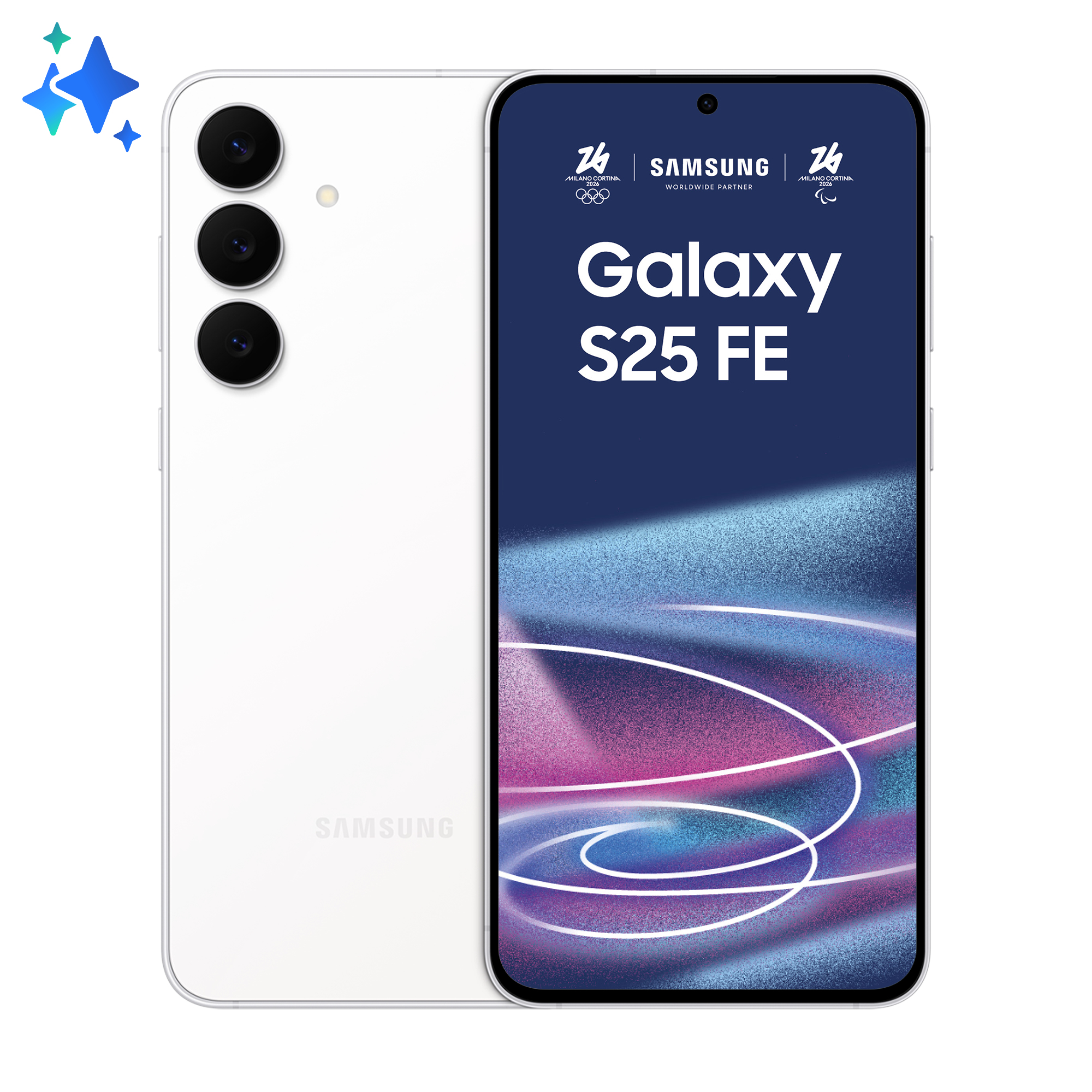 Samsung Galaxy S25 FE, 256GB, 8GB RAM, Dual SIM, 5G, 4-Camere, White, SM-S731BZWGEUE