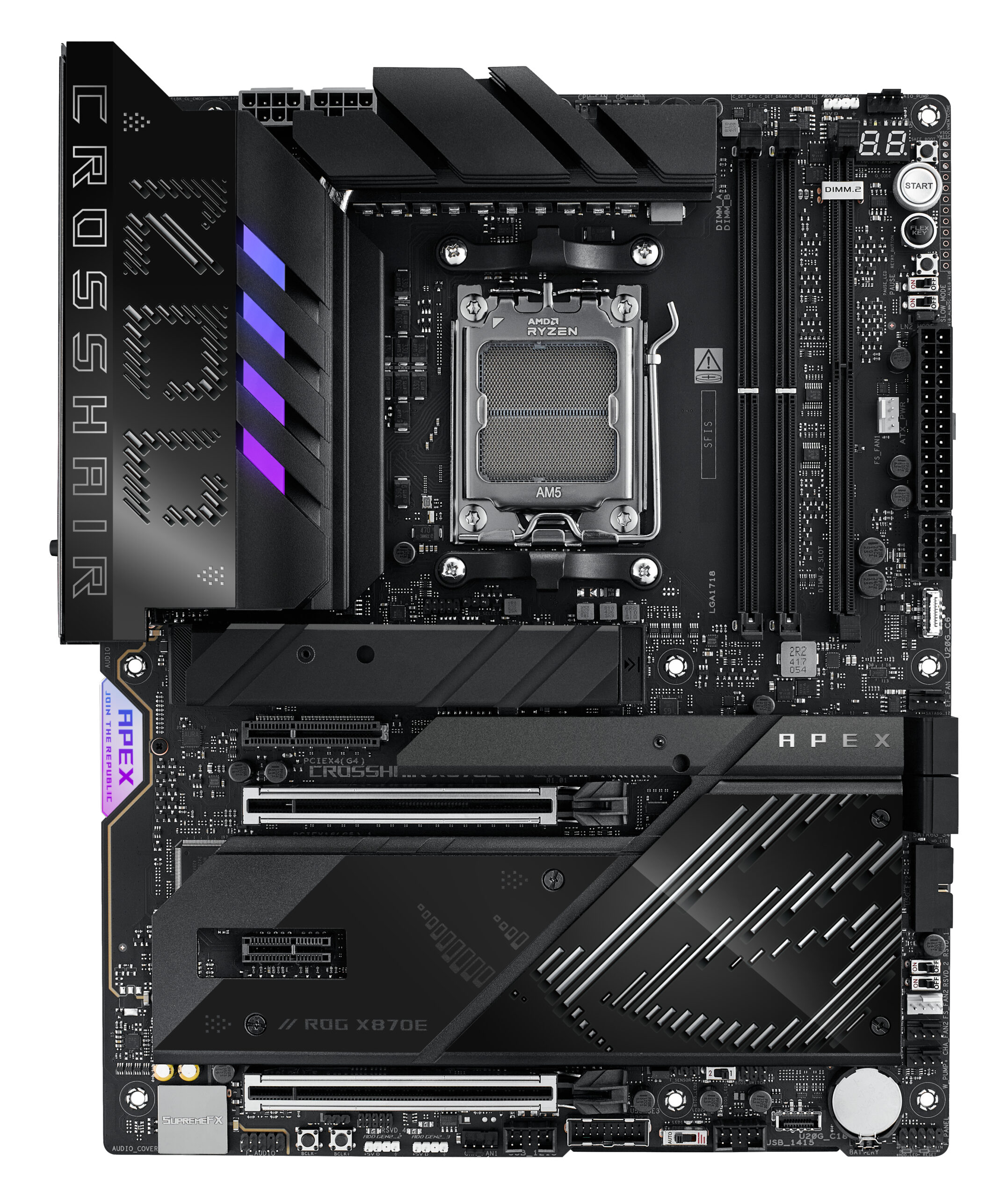 Asus MB AMD X870E SAM5 ATX/, ROG CROSSHAIR X870E APEX - imagine 2
