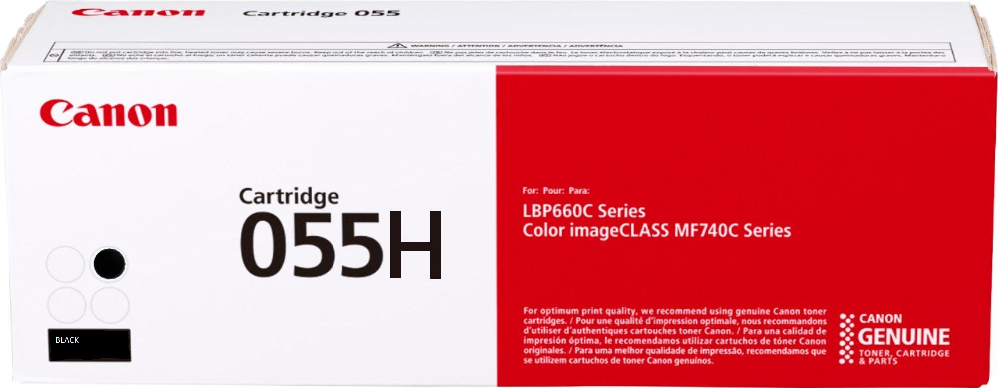 Canon Toner Original Black, CRG-055HBK pentru I-Sensys, 3020C002AA