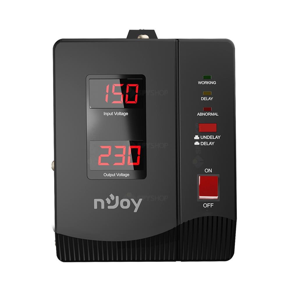 Njoy | | Alvis 2000 | Stabilizator de tensiune | 2000 VA | 1200W | Tower | Nr, AVRL-20002AL-CS01B