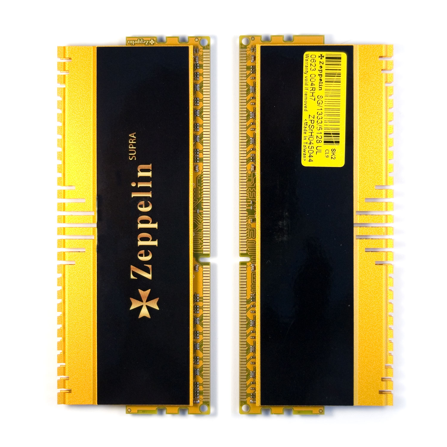 Zeppelin MEMORIE DDR DDR3 16GB frecventa 1333 Mhz, (kit 2x 8GB) dual, ZE-DDR3-16G1333-RD-GM-KIT