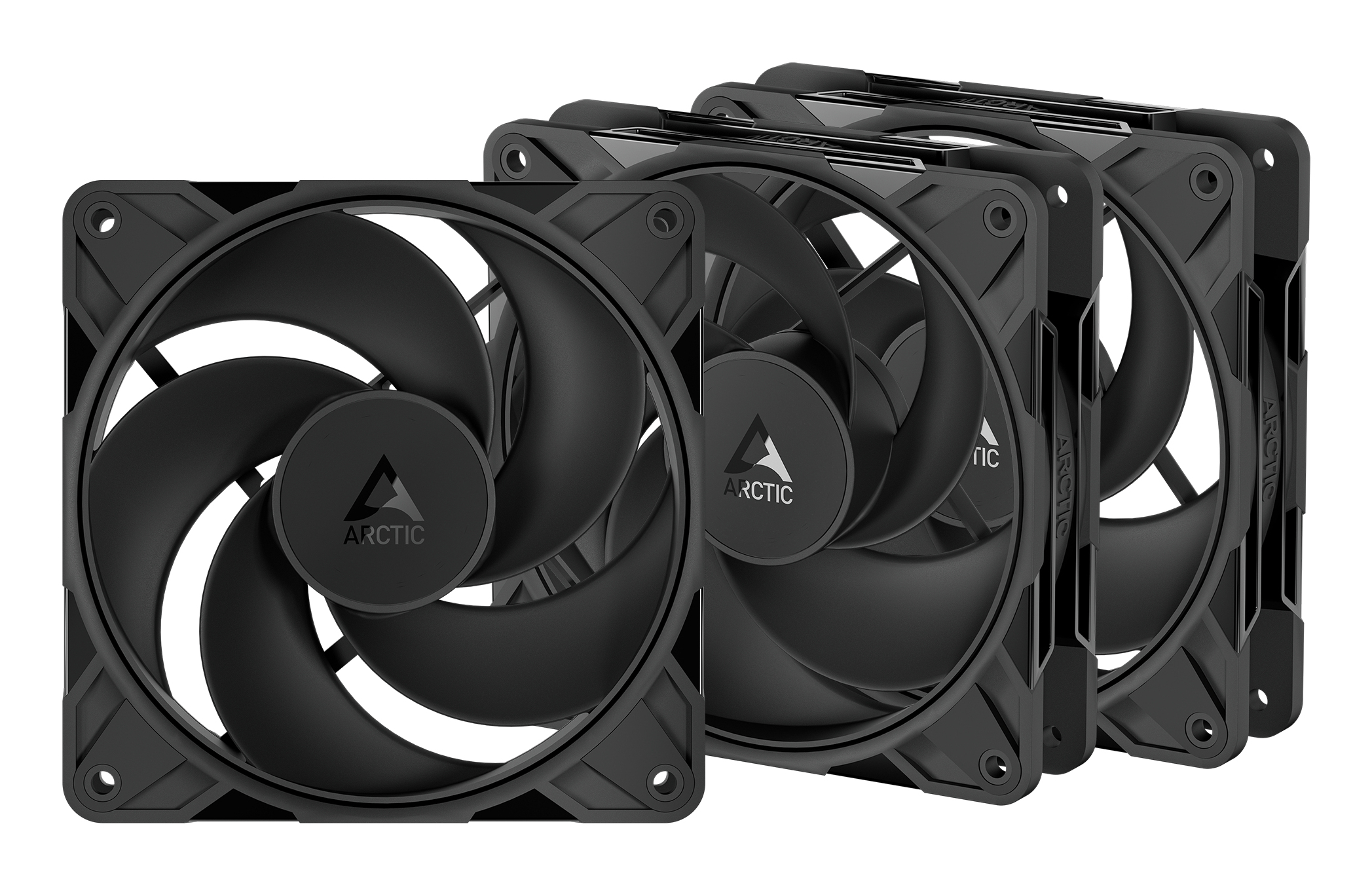 Arctic Set 3 ventilatoare P12 Pro Reverse - 3 Pack, 120mm, 500 - 3000 RPM, FDB, 73 cfm, ACFAN00332A
