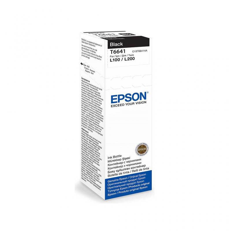 EPSON Cartus T6641, Black, C13T66414A