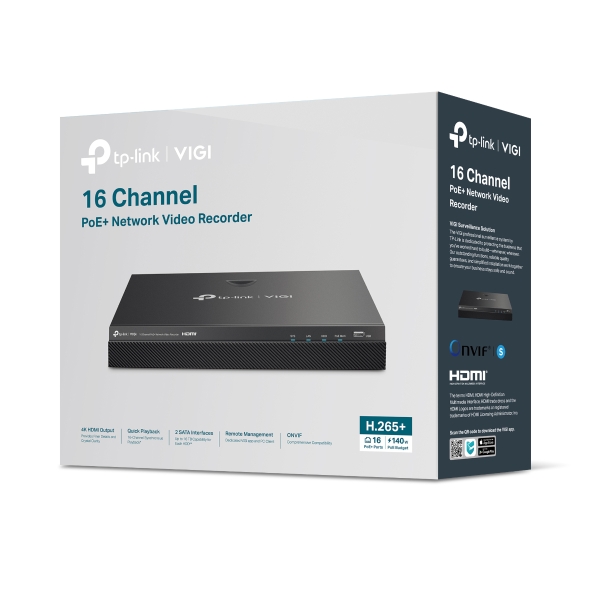Tp-Link NVR VIGI, VIGI NVR2016H-16MP - imagine 4