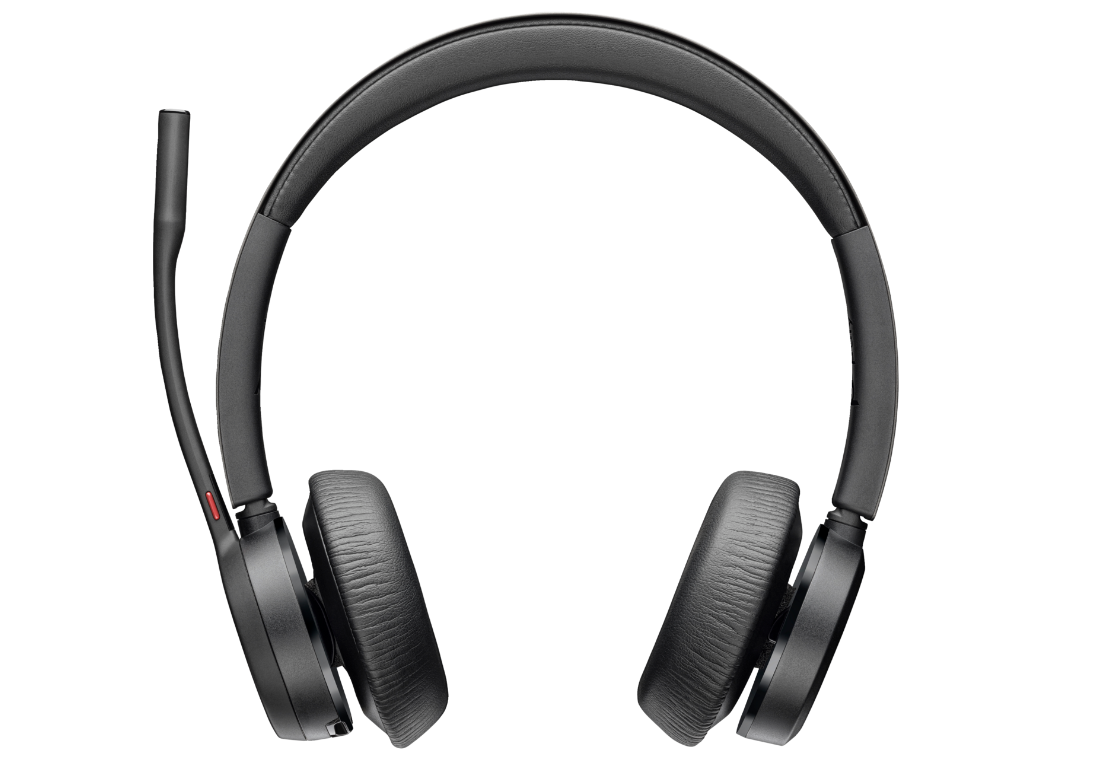 HP Casti Head-band Poly Voyager 4320, Wireless, Negru, 77Z30AA