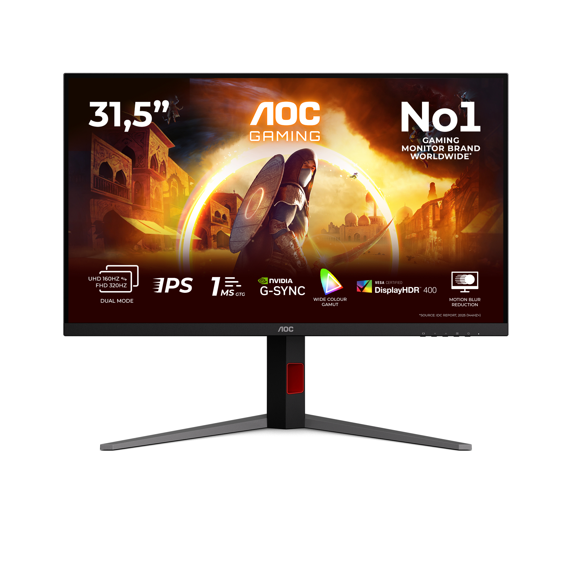 AOC Monitor 31.2", U32G4U