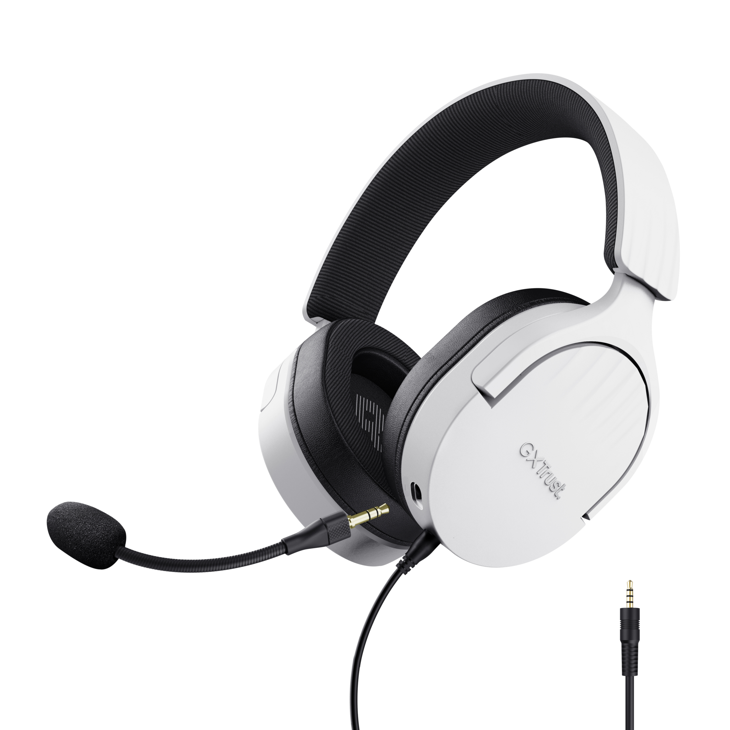 Trust GXT 489 Fayzo White, TR-25210