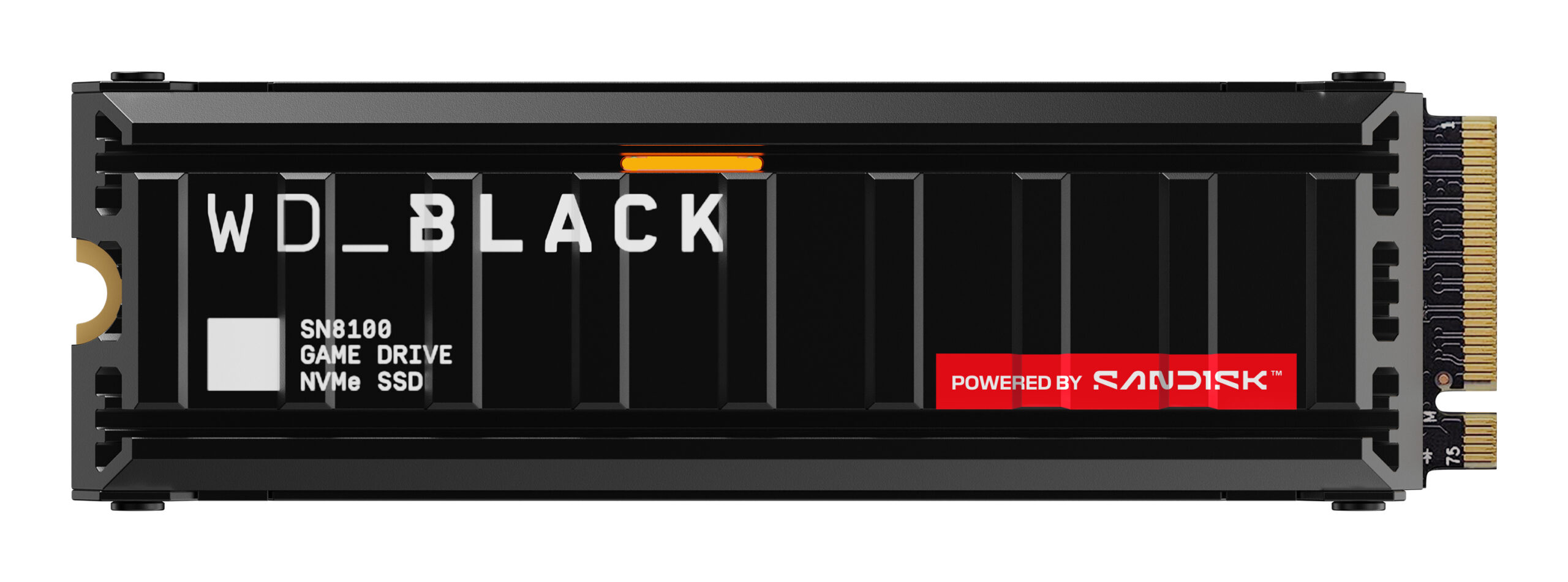 WD SSD _BLACK SN8100 HeatSink 2TB M.2 2280 PCIe Gen5 x4 NVMe, Read/Write, WDS200T1XHM-00CMT0