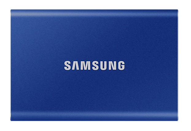 Samsung SSD. extern T7, 2TB, USB 3.2 gen 1, R/W: 1050/1000 MB/s, albastru, MU-PC2T0H/WW