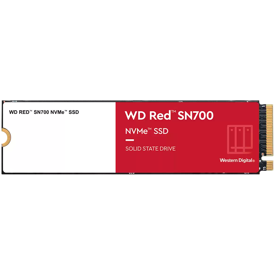 WD SSD NAS Red SN700 2TB M.2 2280-S3-M PCIe Gen3 x4 NVMe, Read/Write: 3400/2900, WDS200T1R0C-68BDK0