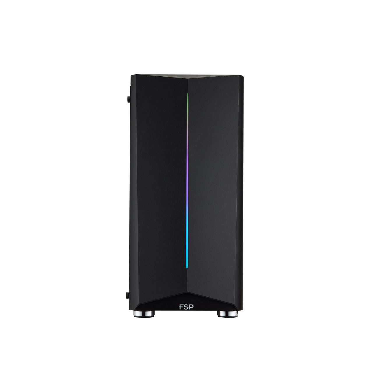 Fortron CARCASA Middle Tower, ATX, fara sursa, plexiglas transparent, fan x 1, USB 2.0 x 2, CMT151 - imagine 3